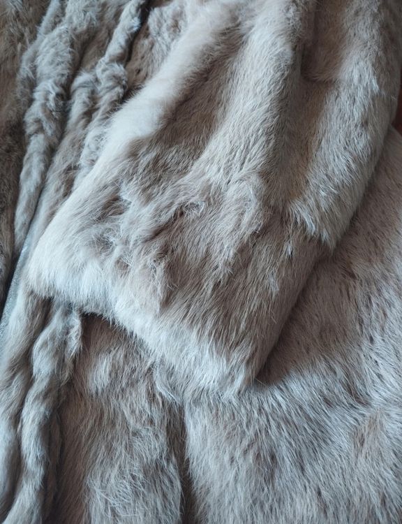 Cappotto pelliccia Rubino color tortora taglia 42 (Gebraucht) in Grono ...
