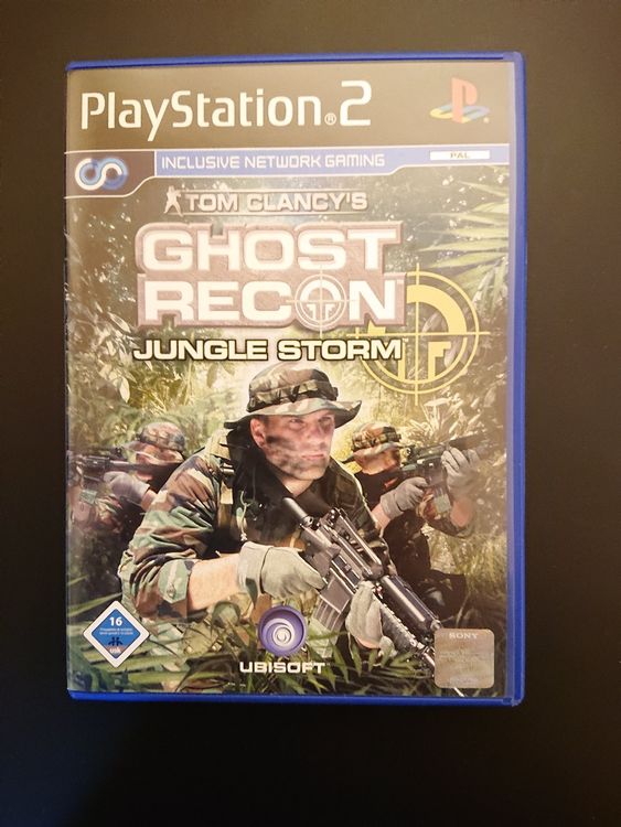 PS2 / Sony Playstation 2 - Tom Clancy's Ghost Recon: Jungle Storm DE mit OVP 3307210152718