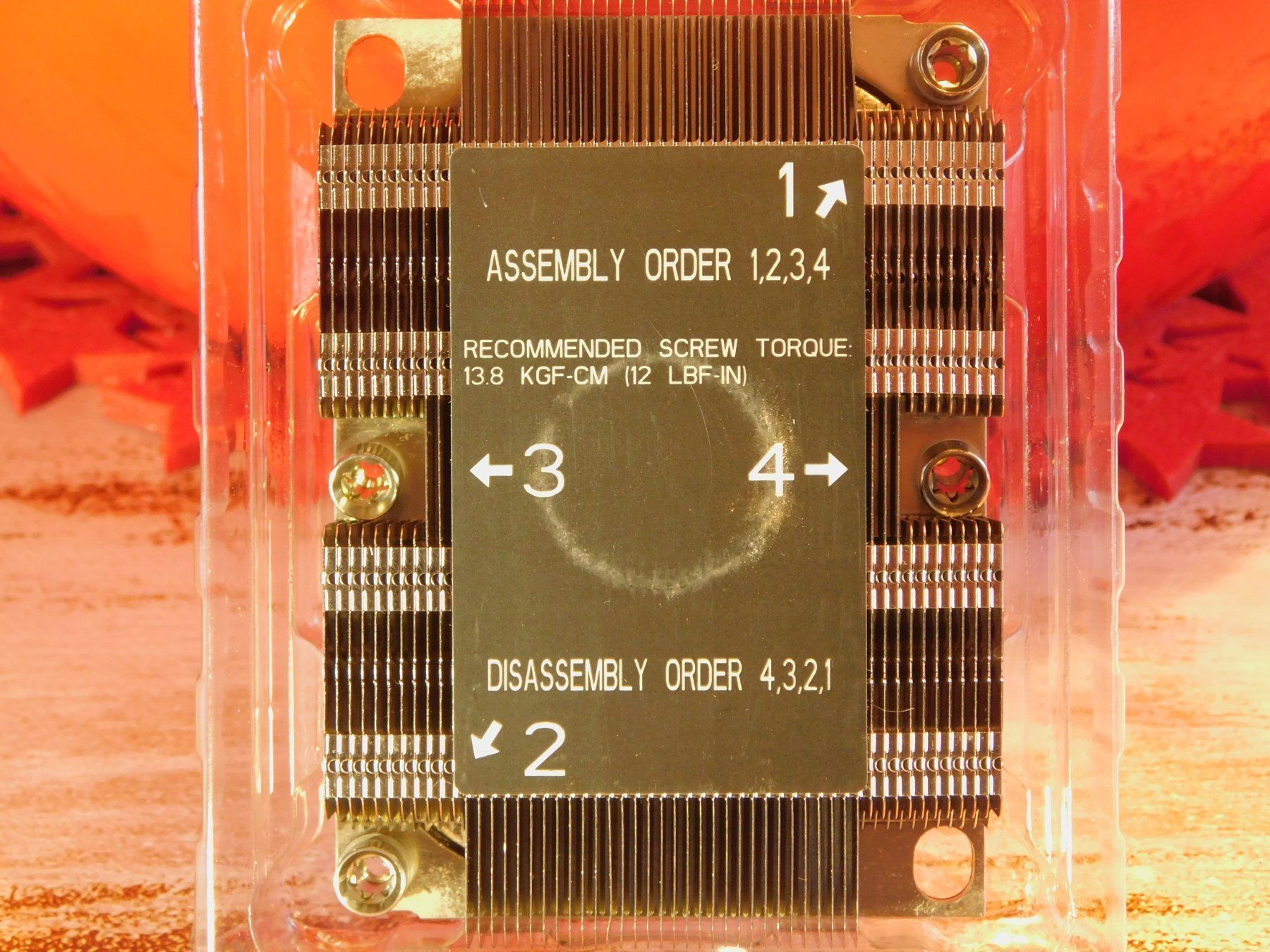 Server: X11 Purley Platform CPU SNK-P0067PS – Usato da Emmenbrücke venduto da Ulisse-22