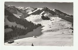 Ansichtskarte Niederhorn Berggasthaus Rossberg 1970