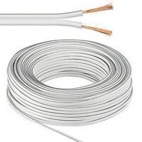Lautsprecherkabel 2x2.5mm2 weiss