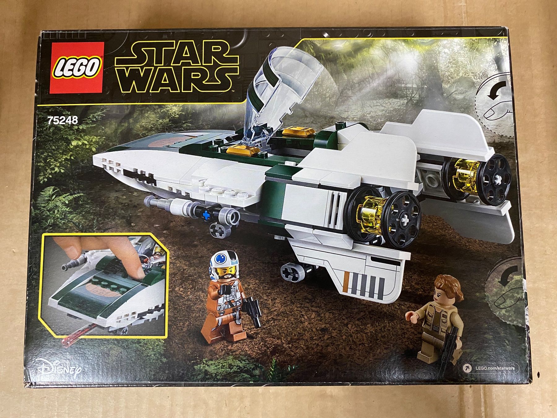 Lego Kit di costruzioni: Lego StarWars Widerstands A-Wing Starfighter 75248 – Nuovo e nell'imballaggio originale da Eschlikon TG venduto da ArtRecBrick 5