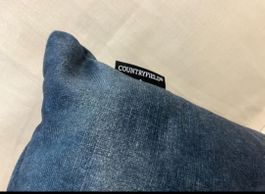 Countryfield Kissen blau, neu, ungebraucht, Sofakissen 50x30