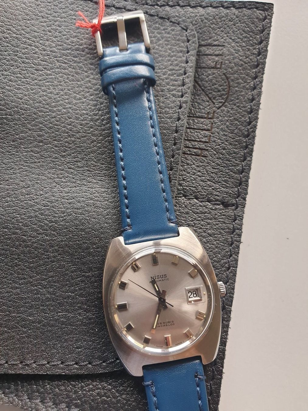 Orologi: Nisus Automatic 25 Rubis Date AZ094 36mm – Usato da Uster venduto da Allezeit 5