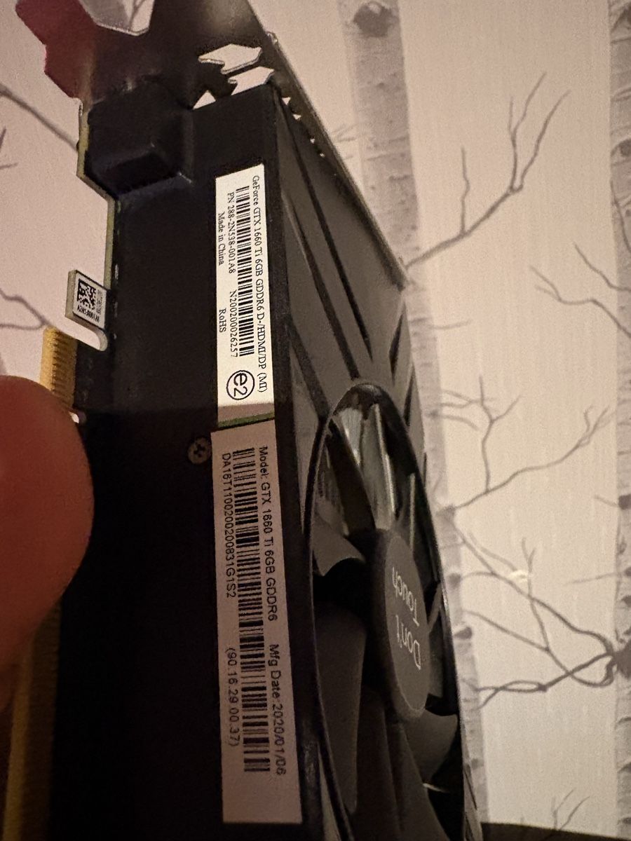 Nvidia Grafikkarten: NVIDIA GEFORCE 1660ti 6gb – Gebraucht aus Dompierre FR von PRiT_Madara 3