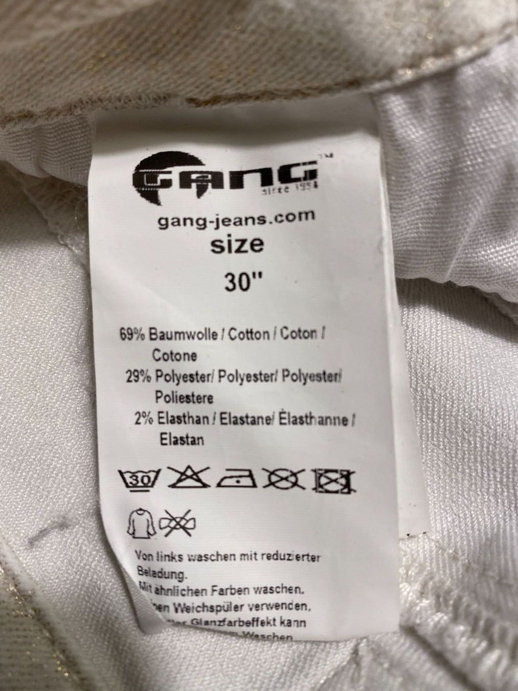 Gang Pantaloni: Gang Hose, gr. 30 – Nuovo (secondo la descrizione) da Widnau venduto da Katja1973 2