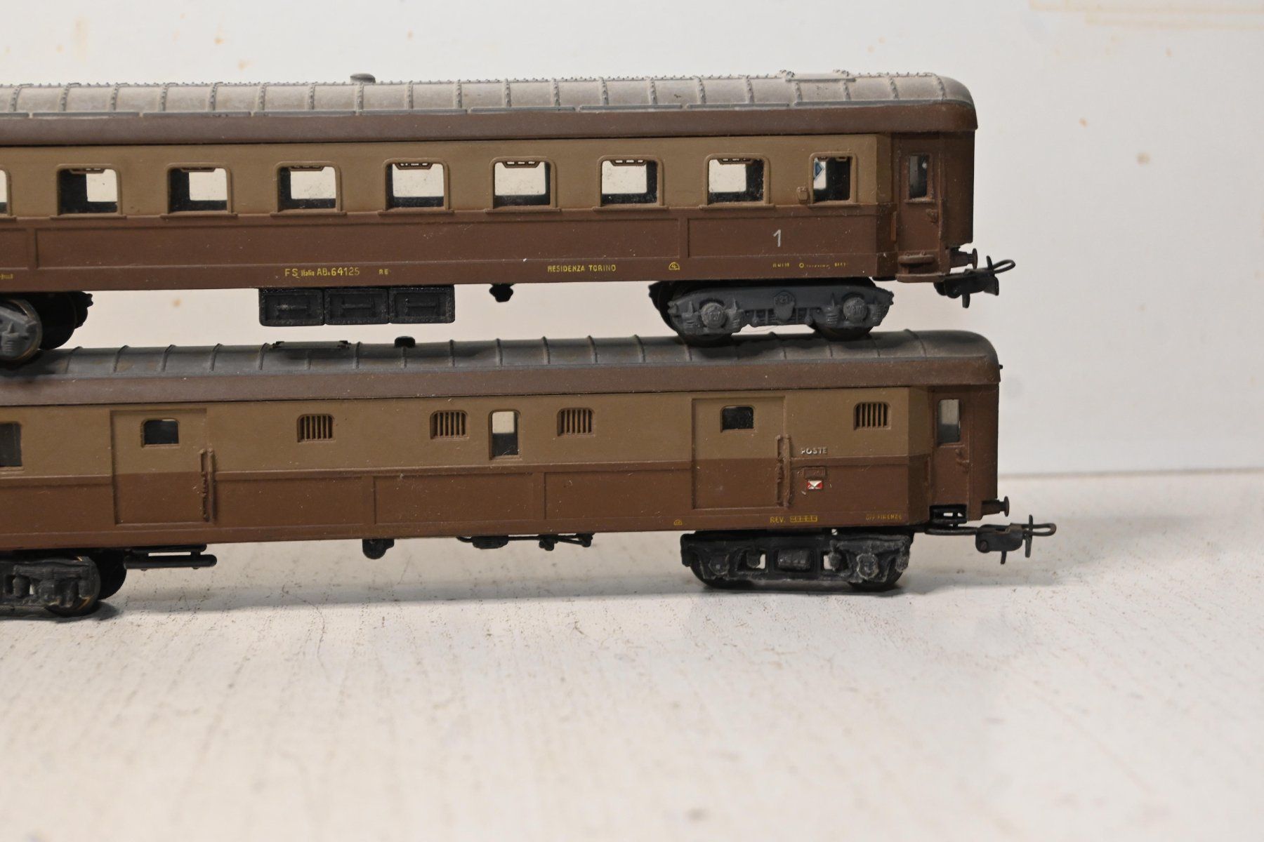 Pocher Modelleisenbahnen: FS Wagen Pocher HO/AC , 2 Stück – Gebraucht aus Laupen ZH von Zmoewe 2