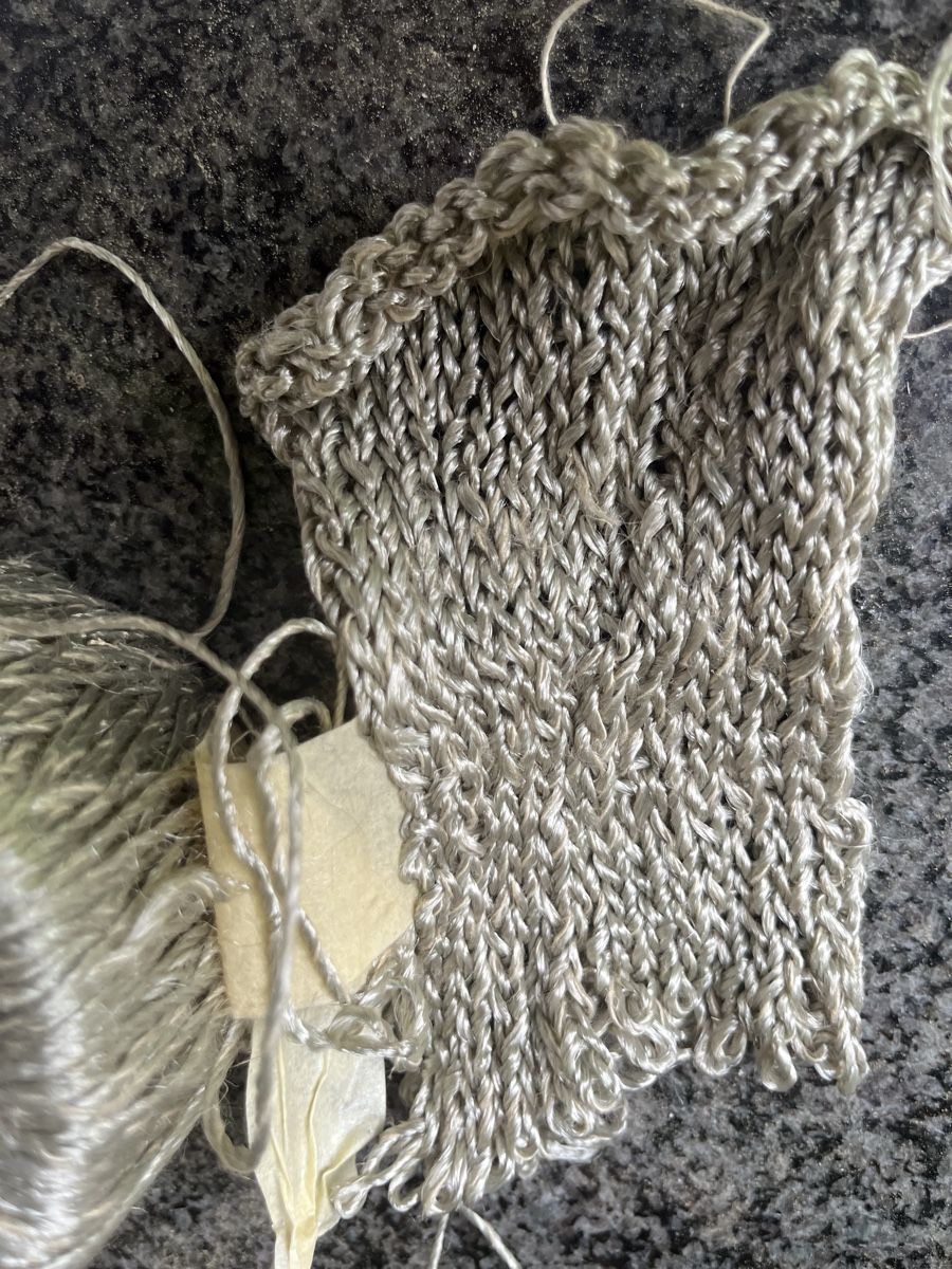 Lana: 6 Knäuel à 50 gr  Leinen 25%, Viscose 75% – Usato da Wila venduto da Fritz-Wila 2