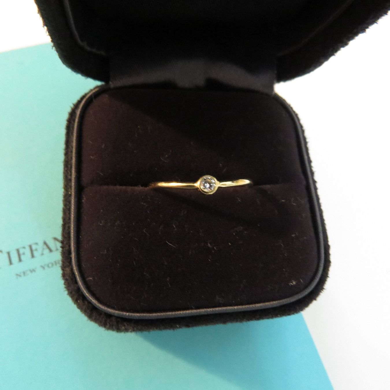 Tiffany & Co. Anelli: Tiffany & Co Elsa Peretti Wave Single-row Diamond Ring – Nuovo (secondo la descrizione) da Einsiedeln venduto da rotgypsy1969 1