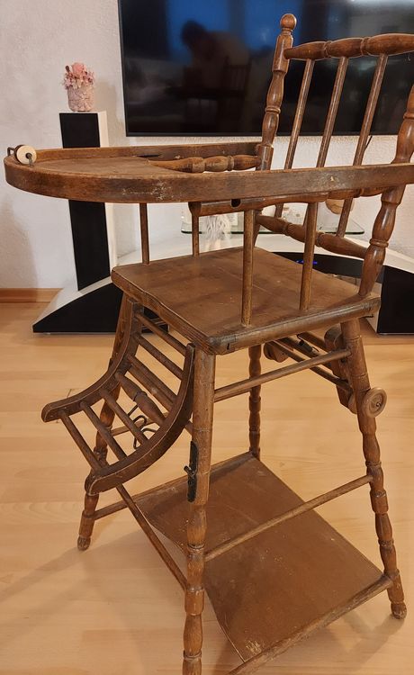 Wezalget Baby Hochstuhl Mit Tablett - Musikstuhl Mit Sicherheitsgurt Für Essenszeit & Spiel