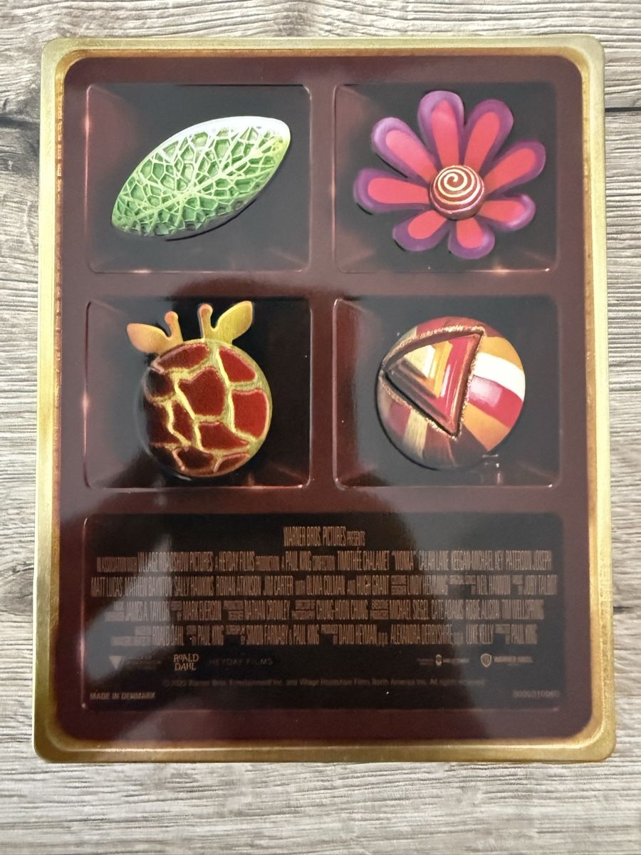 Tutti i DVDs: Wonka 4K UHD Limited Steelbook Edition – Nuovo (secondo la descrizione) da Willisau venduto da ste_sc8j 1