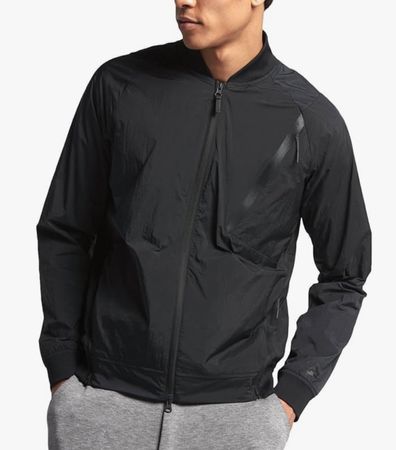 Nike Tech Pack Hypermesh Varsity Jacket / schwarz / S