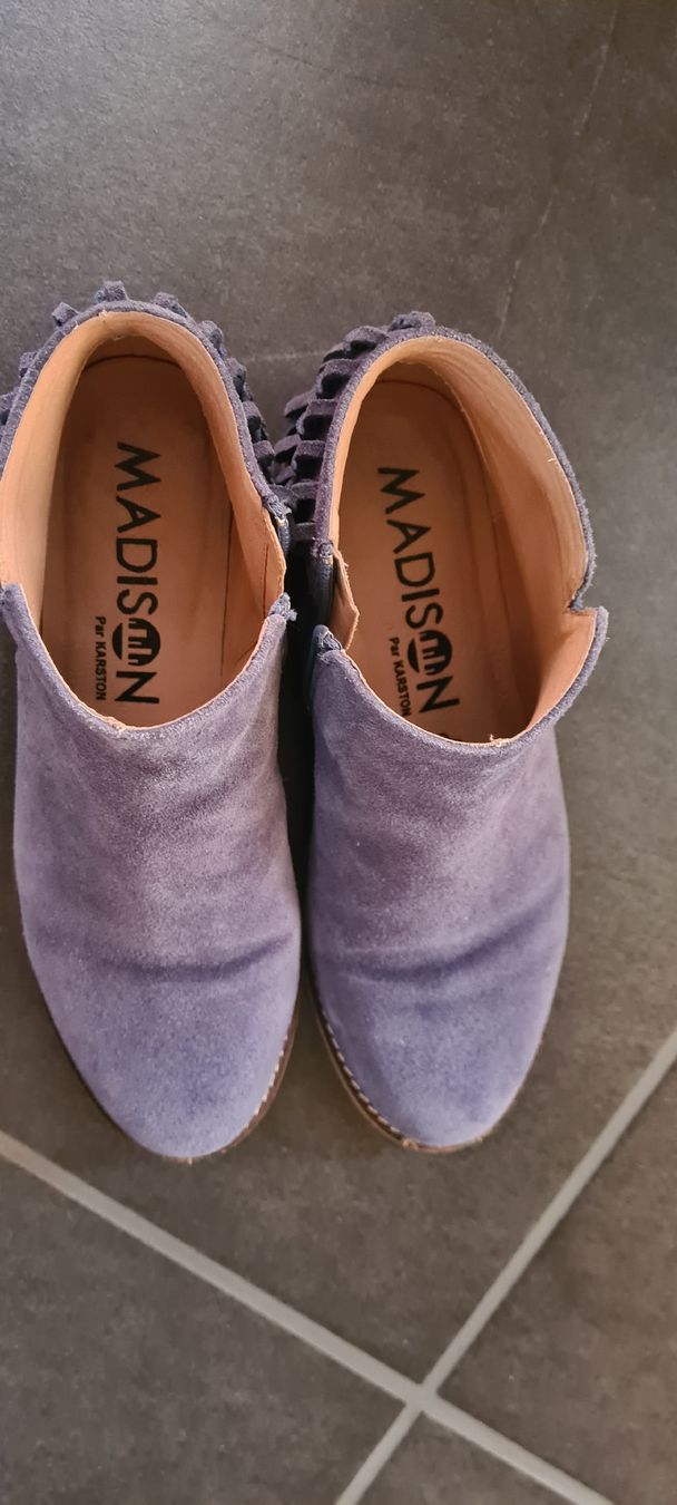 Scarpe da donna: botte daim bleu – Nuovo (secondo la descrizione) da Riddes venduto da nati48 2