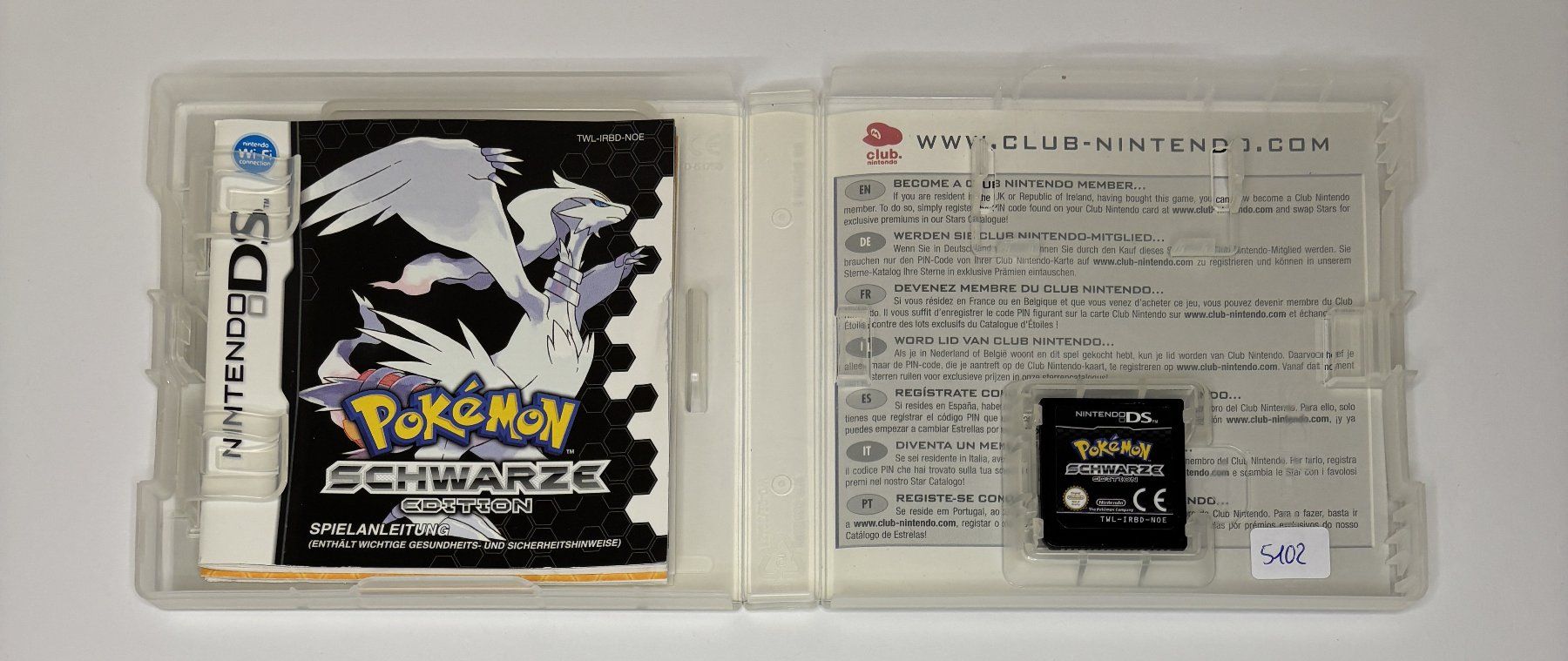 Nintendo Giochi: NDS - Pokémon schwarze Edition – Usato da Allschwil venduto da Bullach 1