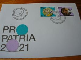 FDC Pro Patria 2021, ungelaufen