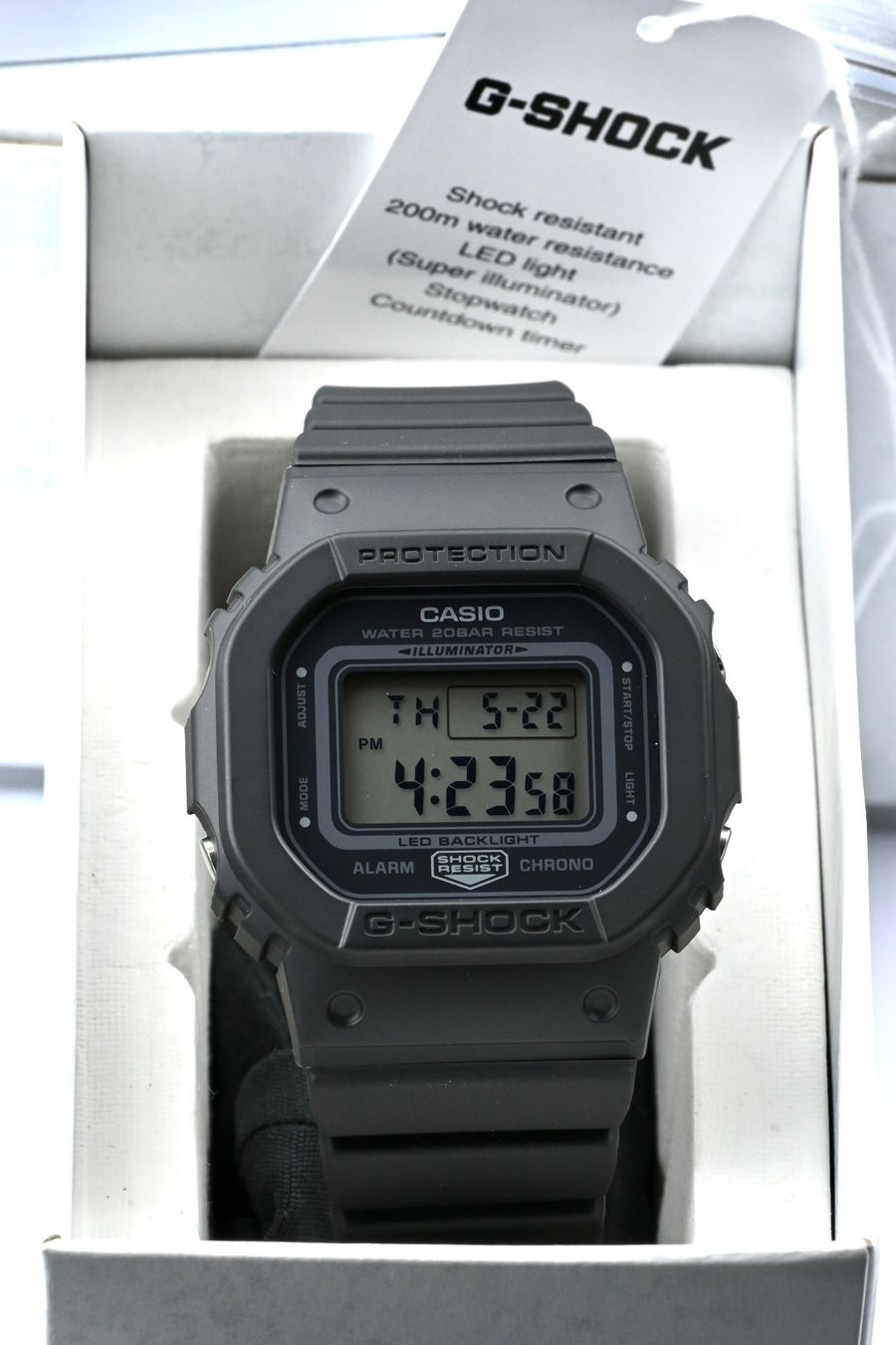Casio Orologi: Casio G-Shock GMD-S5600BA-1 – Nuovo e nell'imballaggio originale da Zug venduto da Avent0ri_by_Montauk 7