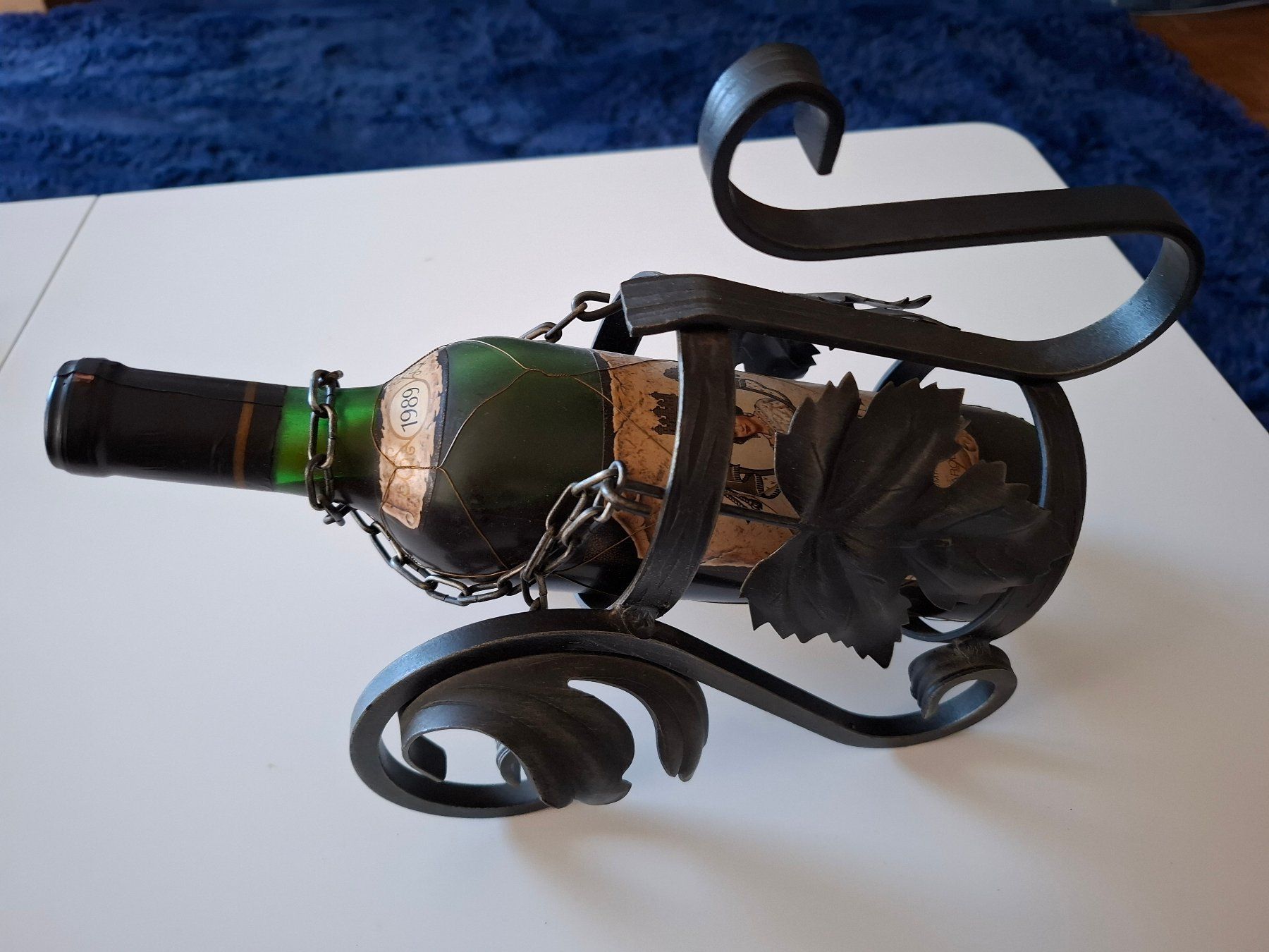 Alle Dekorationen: Porte bouteille en fer forgé (d) – Gebraucht aus Marin-Epagnier von Riccardo04