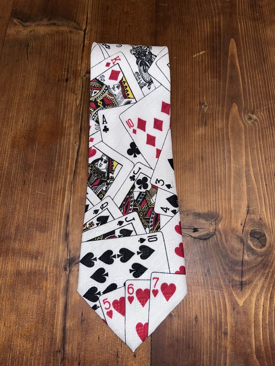 Cravatte: Cravate jeux de carte – Usato da Corjolens venduto da san_kyv9