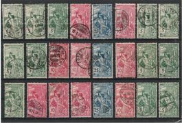 gutes Lot Weltpostverein UPU 1900, gestempelt