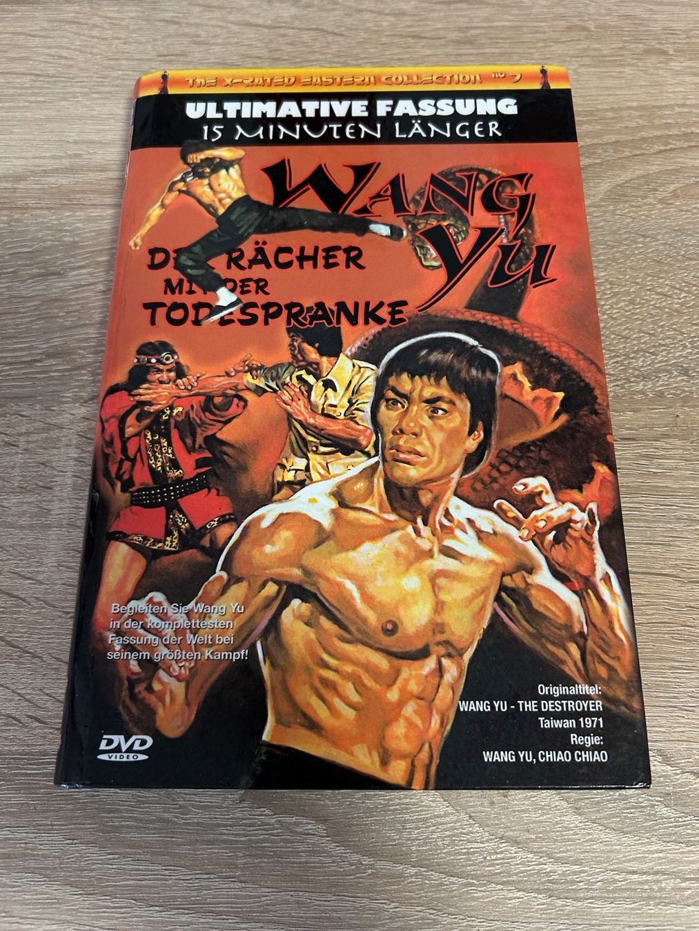 Alle DVDs: Wang Yu der Rächer mit der Todespranke - DVD deutsch uncut – Gebraucht aus Gasel von doctor_doak