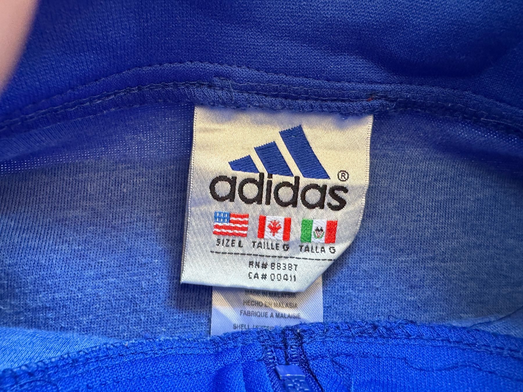 Adidas Maglioni & Felpe: Vintage 1990 Adidas sweatshirt pullover zip Sz M / L – Usato da Neuchâtel venduto da _Easy_to_Find_ 3
