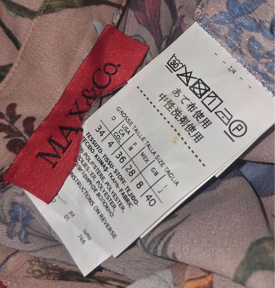 Camicette: Max & Co Floral Blouse – Usato da St.Josefen venduto da lop_lh8d 1