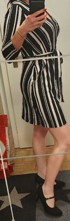 H&M Kleid, blauweiss,XS, gestreift, Sommerkleid, neuwertig.
