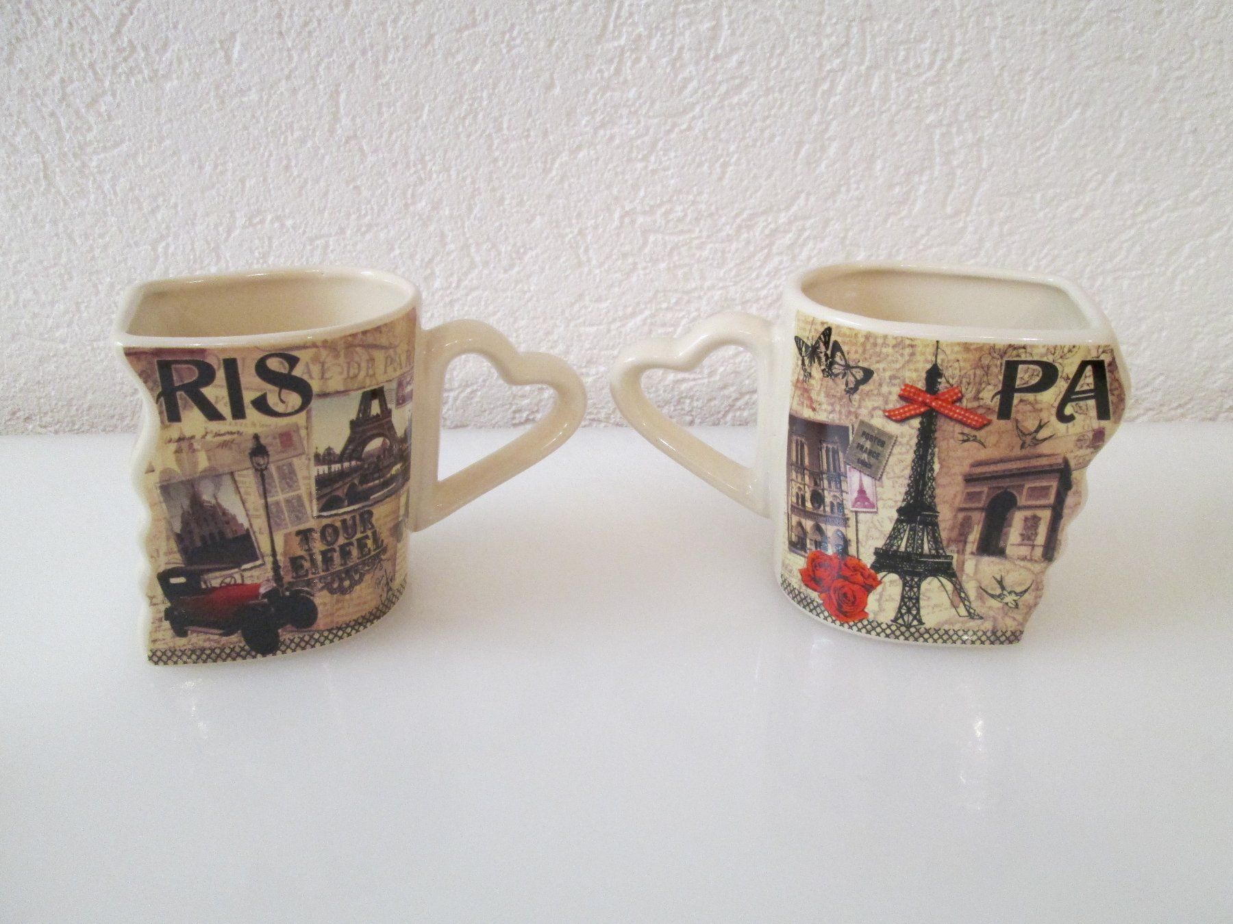 Tazze: Mitbringsel von Paris- 2 Partnertassen "Paris" – Usato da Movelier venduto da ddomenika 3