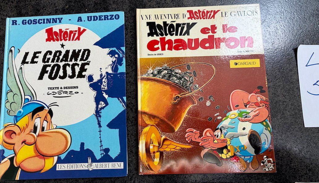 Fumetti: BD Lot N° 5  5x ASTERIX. – Usato da Châtillon JU venduto da laoo 1