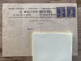 100 jährige Postkarte - 23.08.1926 gestempelt