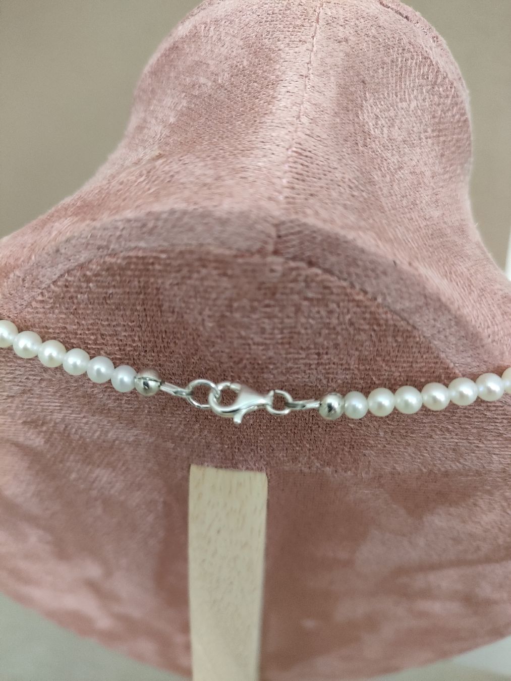 Catenine: Süsswasserperlen Kette AAA Qualität – Nuovo e nell'imballaggio originale da Bern venduto da Lidia.5 5