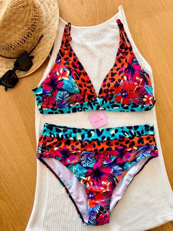 🌴Sexy High Waist Bikini Damen Gr.L – Neu – Versand Gratis