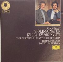Mozart - Violinsonaten KV 304, 306, 376 (Perlman/Barenboim)