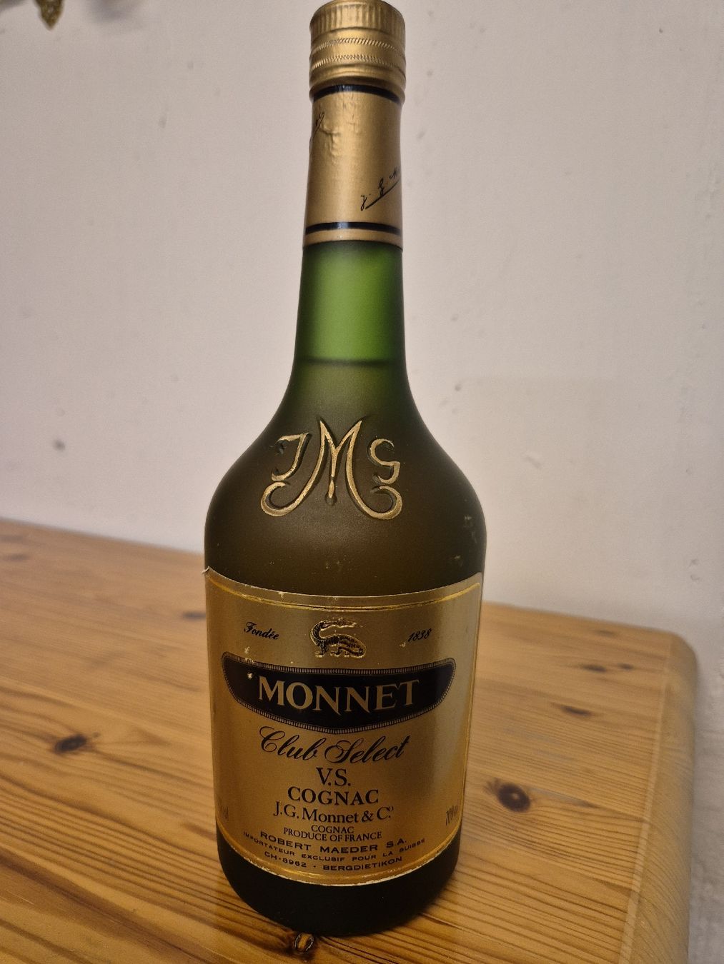 Bevande alcoliche: MONNET club select Cognac – Nuovo (secondo la descrizione) da Kreuzlingen venduto da Swiss.Chanel