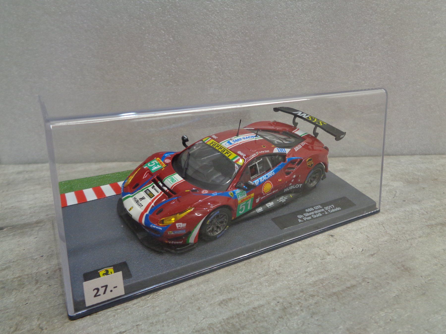 Ferrari Modellini d'auto: 1:43 Altaya Ferrari 488 GTE 2017 – Nuovo e nell'imballaggio originale da Reconvilier venduto da rallycar 1