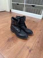SD’S Damen Boots Schwarz Gr. 38 Schnürstiefel