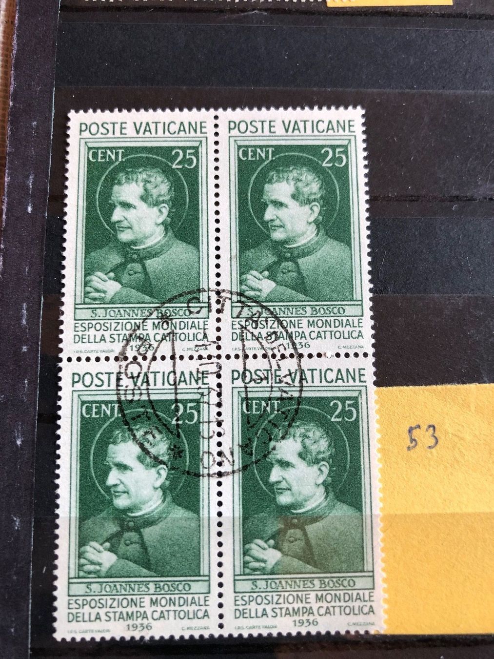 Alle Briefmarken: Briefmarken Vaticane – Gebraucht aus Strada von Betflo 4