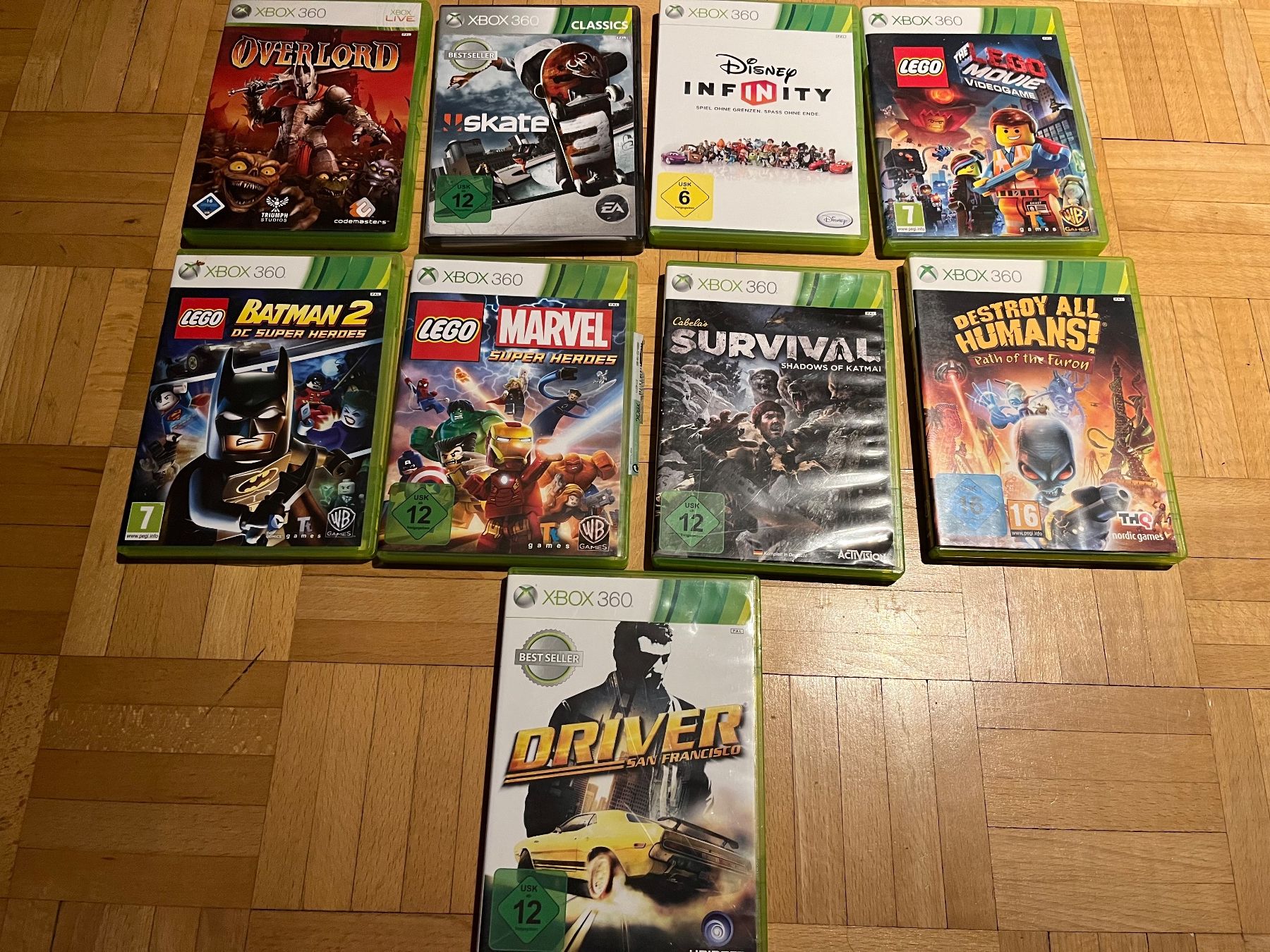 Giochi: Xbox 360 Sammlung (9 Spiele) – Usato da Basel venduto da Ruemli17