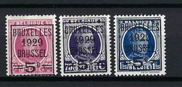 Belgique Nos 273-275*