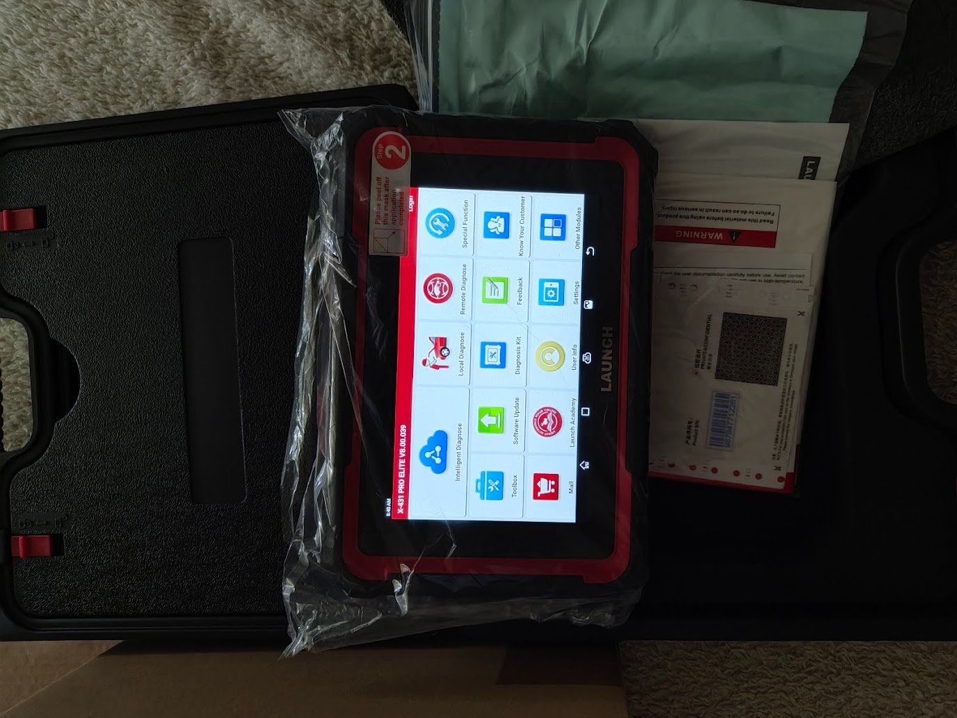Launch Mesurer: LAUNCH X431 PRO ELITE Diagnosegeraet mit Koffer neu – Neuf avec emballage d'origine à Umiken par miru007 3
