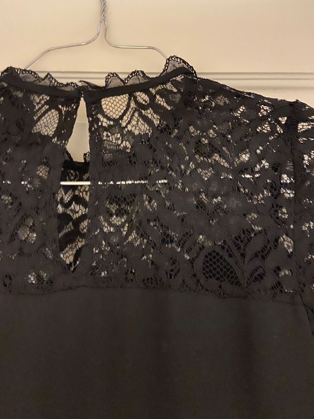 Zara Vestiti: schwarzes Kleid mit Spitze (Gr. S) – Nuovo (secondo la descrizione) da Zürich venduto da oli_9dhs 3