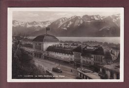 LAUSANNE - Gare - Tram