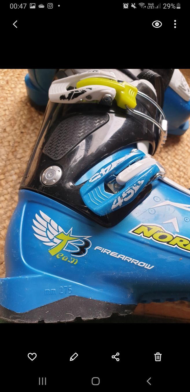 Nordica Sci: Skischu Kinder mm. 275 – Usato da Zürich venduto da yoarg 2