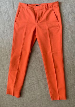 Damen Hose von Zara Orange Gr. M neuwertig