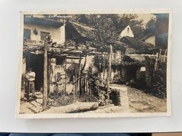 Antike Ansichtskarte: Mondacce - Casa campagnola ca 1938