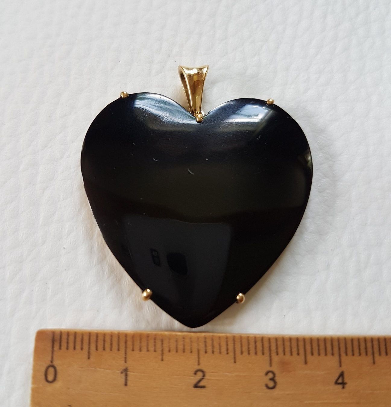 Anhänger: Gold 750 Anhänger Mit Onyx – Gebraucht aus Wald ZH von Dasilver 2