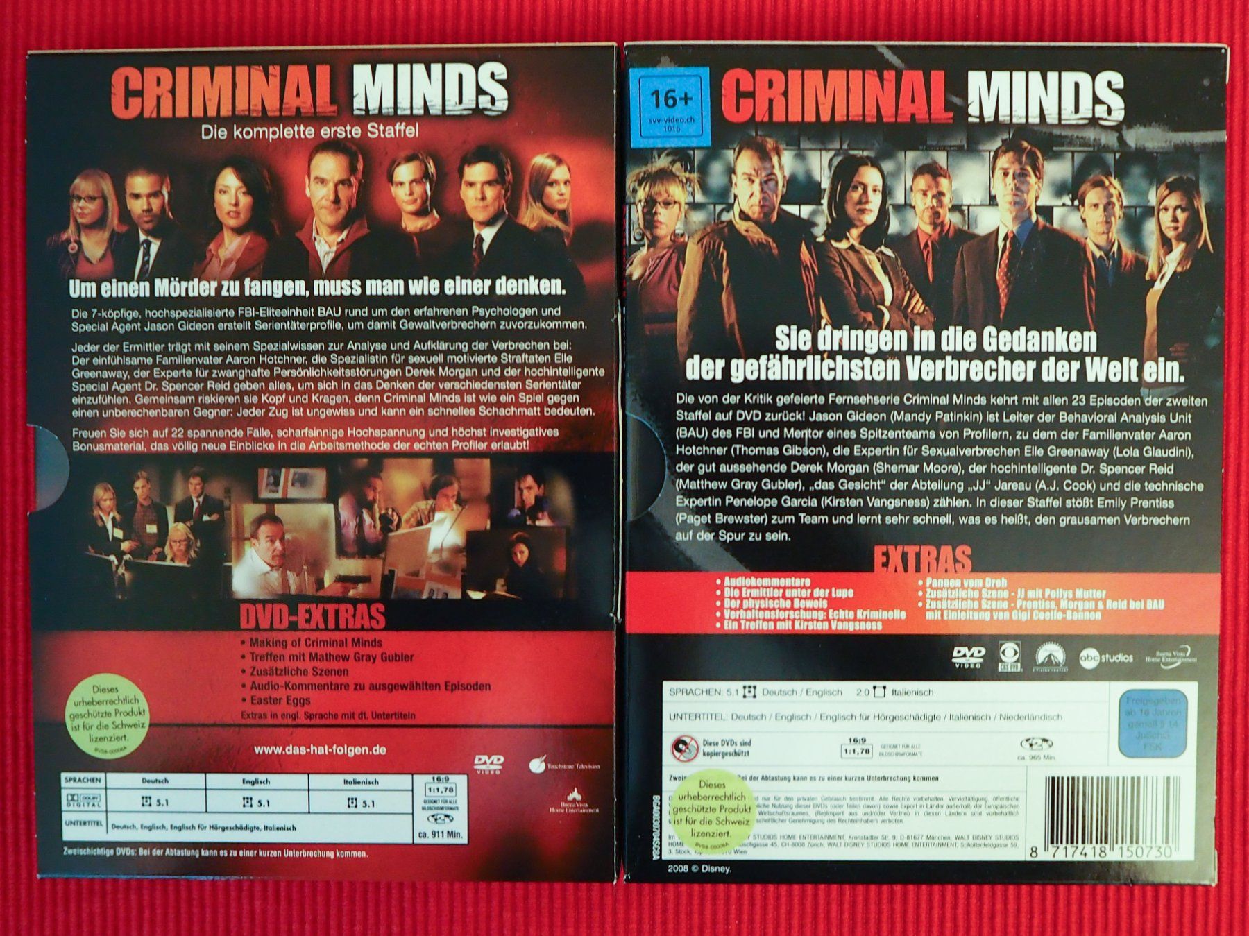 Tutti i DVDs: Criminal Minds / Staffel 1 - 11 – Usato da Chur venduto da dluli 1
