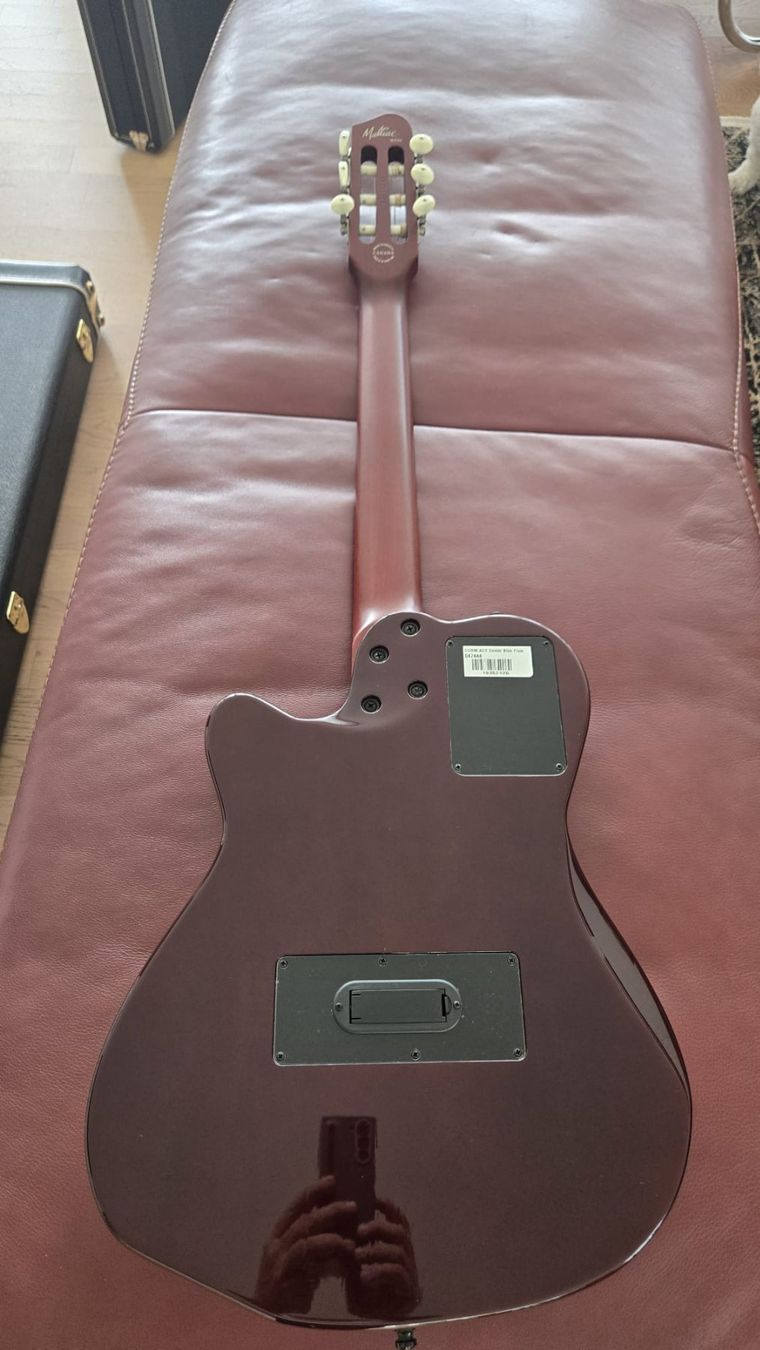 Godin Musikinstrumente: Godin ACS Denim Blue Flame – Neu (gemäss Beschreibung) aus Hombrechtikon von domzel072 2