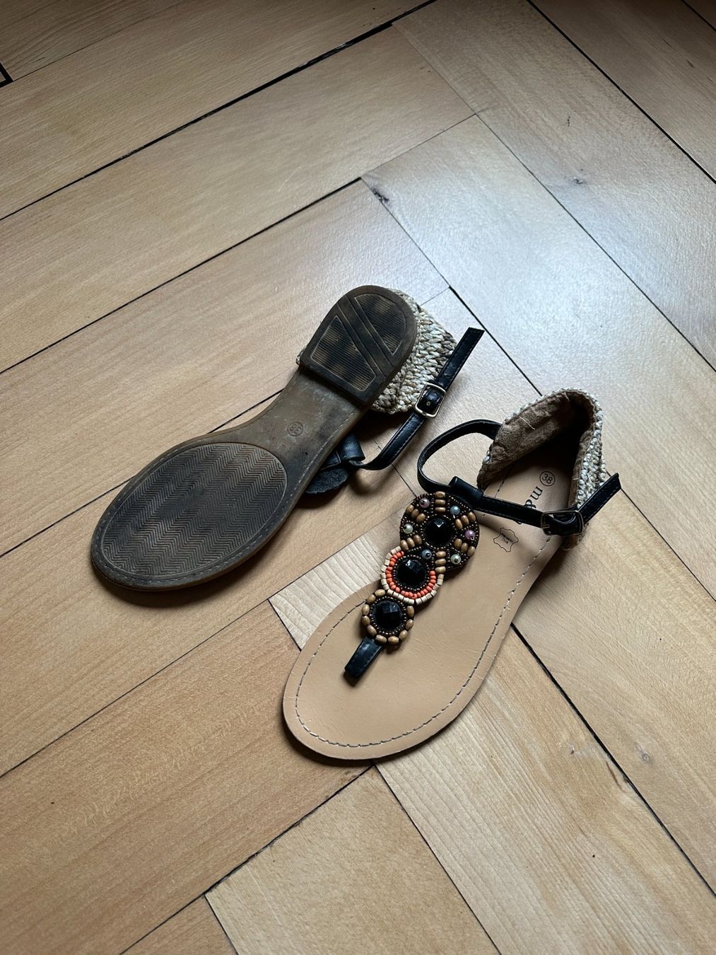 Chaussures femmes: m&m - Leder Sandale Flip-Flops 38 – D'occasion à Zürich par Diazaio 2