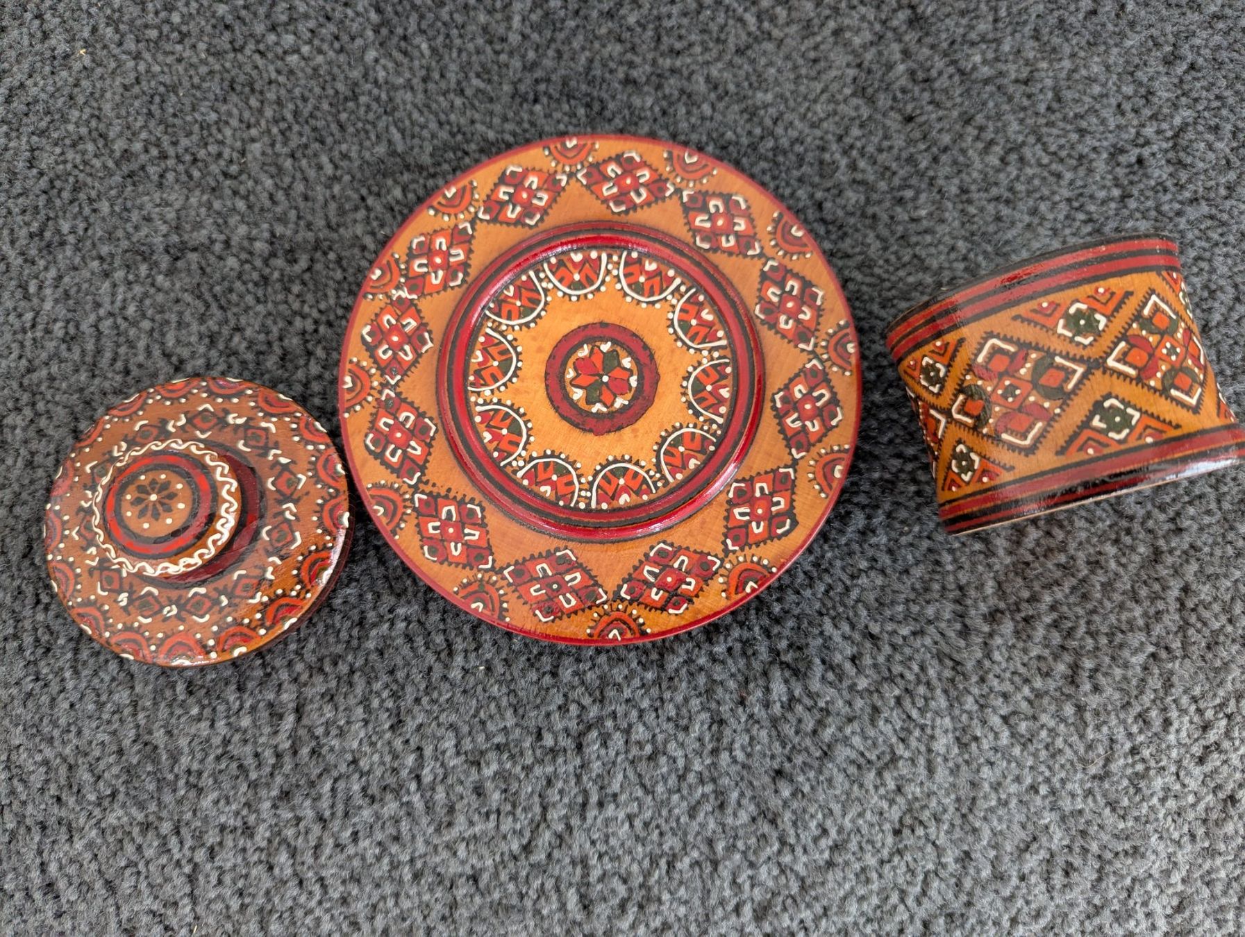 Alle Dekorationen: Vintage - russische Holz Dose / Becher – Gebraucht aus Ormalingen von marithias23 1